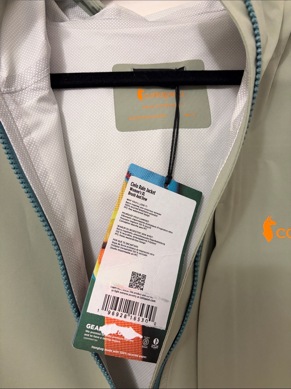 Cotopaxi Cielo Rain Jacket - Picture 4 of 4